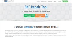 Desktop Screenshot of bkfrepairtool.com